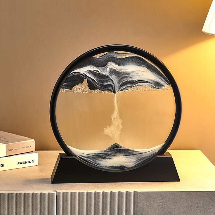 3D Moving Glass Sandscape Art Painting