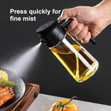 2 in 1 Oil Spray Bottle