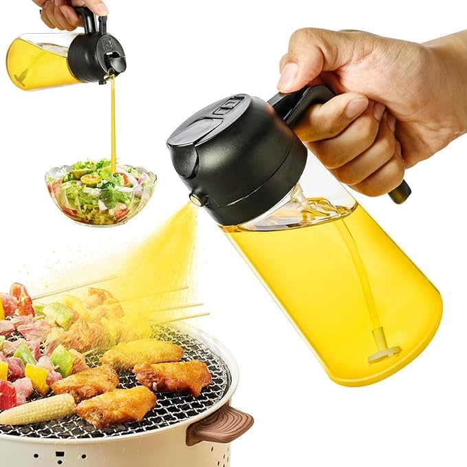 2 in 1 Oil Spray Bottle