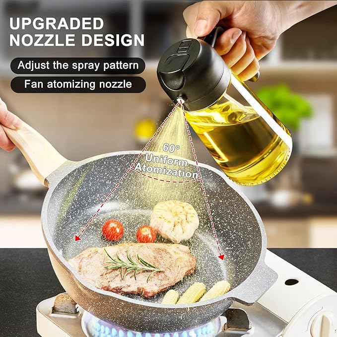 2 in 1 Oil Spray Bottle