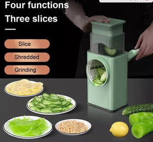 3 In 1 Round Vegetable Chopper